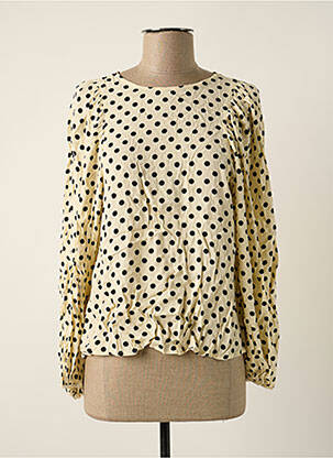 Blouse beige MANGO femme