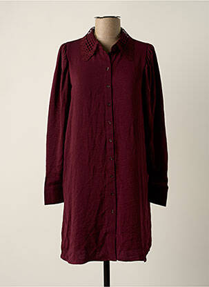 Robe mi-longue rouge VERO MODA femme