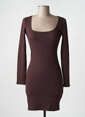 Robe courte marron TALLY WEIJL pour femme seconde vue