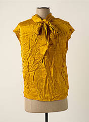 Blouse jaune MANGO pour femme seconde vue