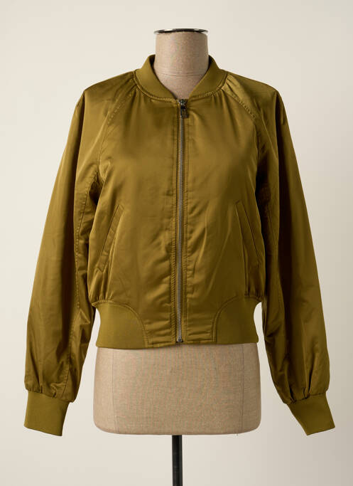 Blouson vert ONLY pour femme