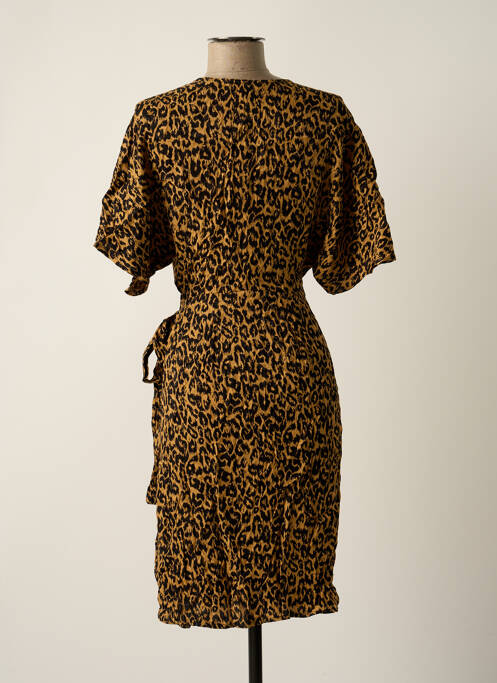 Robe mi-longue beige ASTRID BLACK LABEL pour femme