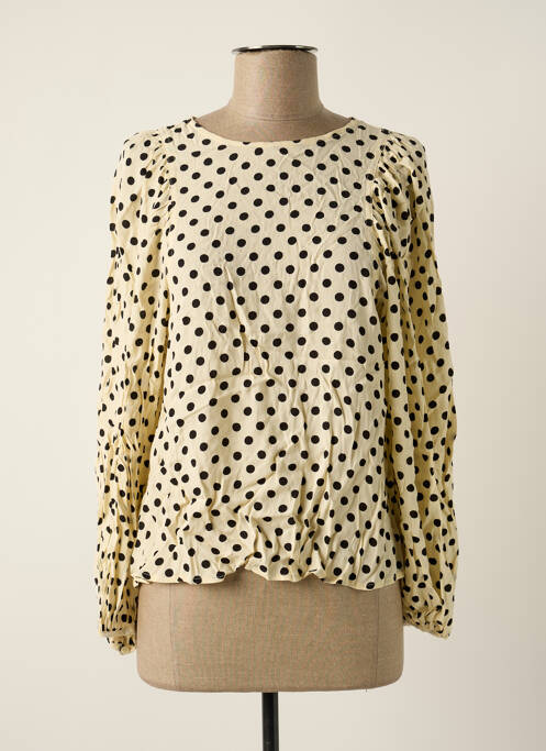 Blouse beige MANGO pour femme