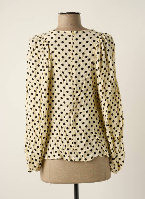 Blouse beige MANGO pour femme