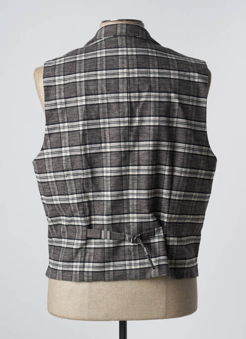 Gilet sans manche gris LE FABULEUX MARCEL DE BRUXELLES pour homme