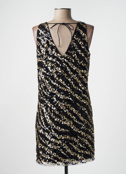 Robe courte noir MANGO pour femme