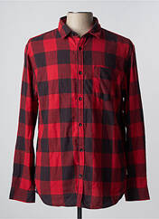 Chemise manches longues rouge JACK & JONES pour homme seconde vue