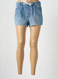 Short bleu ONLY femme