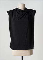 T-shirt noir MANGO pour femme seconde vue