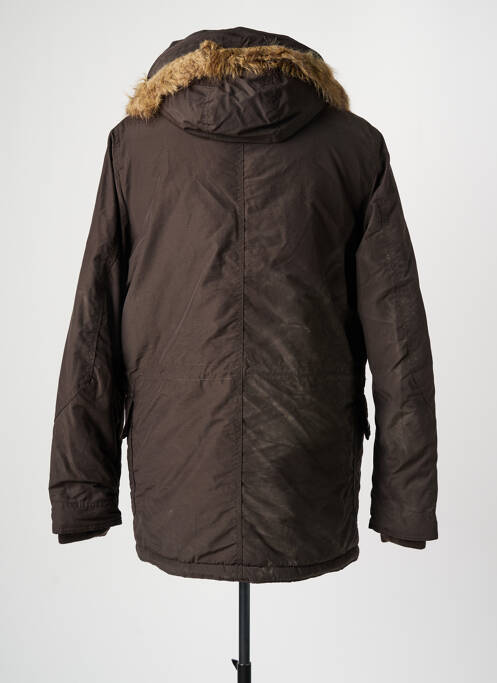 Parka marron JACK & JONES pour homme