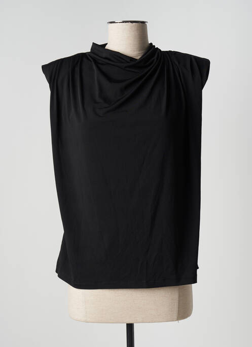 T-shirt noir MANGO pour femme