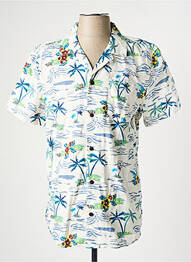 Chemise manches courtes blanc PETROL INDUSTRIES homme