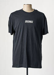 T-shirt noir JACK & JONES pour homme seconde vue