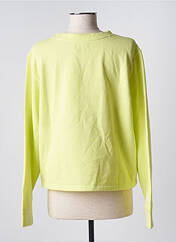 Sweat-shirt jaune ONLY pour femme seconde vue