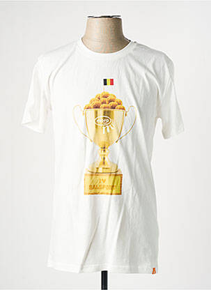 T-shirt blanc MORA homme