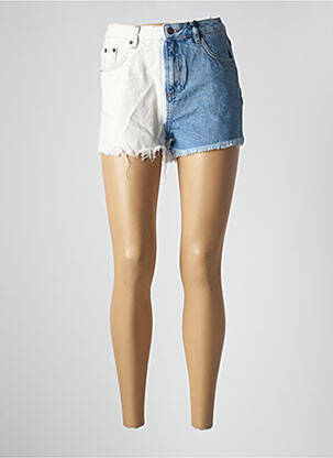 Short bleu SUBDUED femme