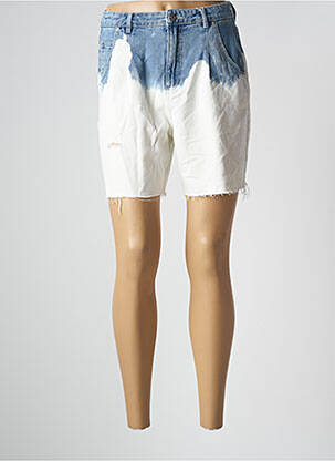 Short bleu ONLY pour femme