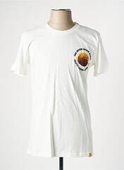 T-shirt blanc MORA pour homme seconde vue