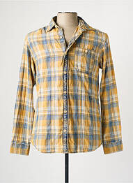 Chemise manches longues jaune JACK & JONES homme
