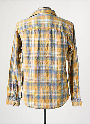 Chemise manches longues jaune JACK & JONES homme