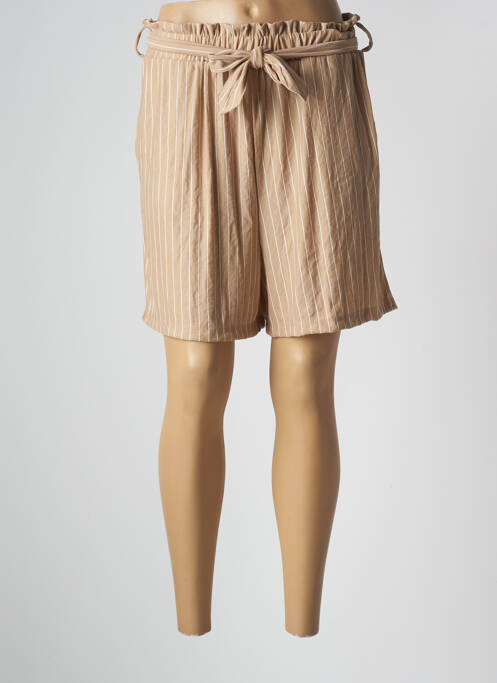 Short beige MANGO pour femme