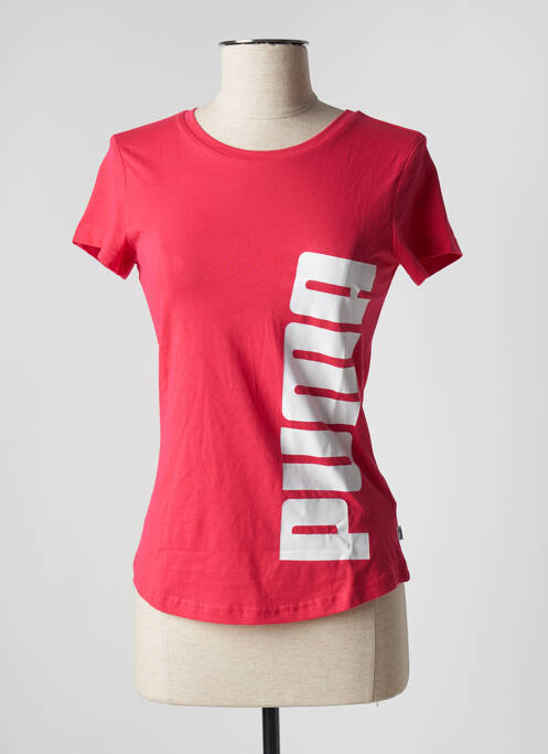 T-shirt rouge PUMA pour femme