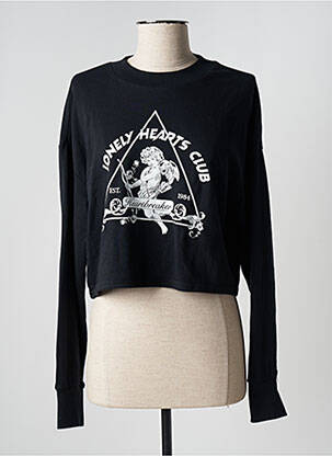 Sweat-shirt noir TALLY WEIJL femme