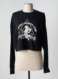 Sweat-shirt noir TALLY WEIJL femme