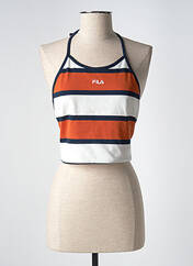 Crop top orange FILA pour femme seconde vue