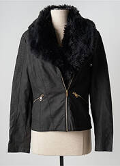 Veste simili cuir noir ONLY pour femme seconde vue