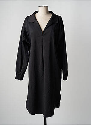 Robe mi-longue noir DEUX. BY ELINE DE MUNCK femme