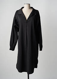 Robe mi-longue noir DEUX. BY ELINE DE MUNCK femme