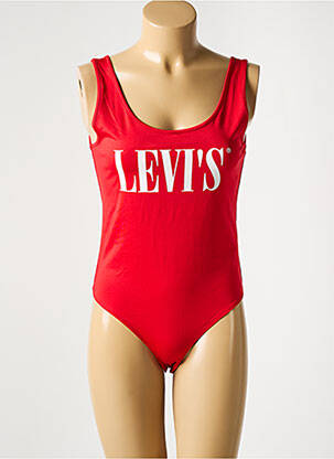 Body rouge LEVIS pour femme