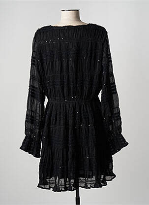 Robe mi-longue noir ASTRID BLACK LABEL femme