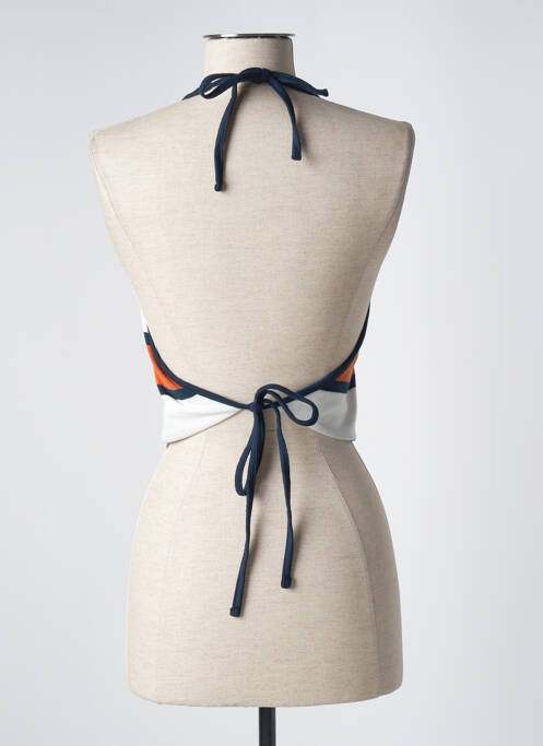 Crop top orange FILA pour femme