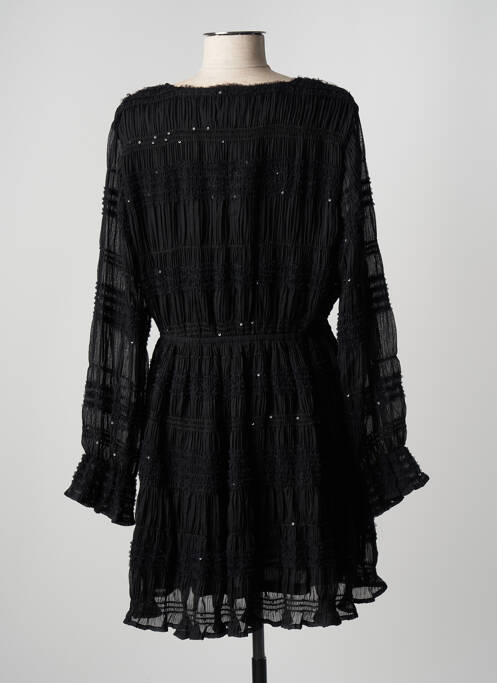 Robe mi-longue noir ASTRID BLACK LABEL pour femme