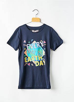 T-shirt bleu STIEN EDLUND femme