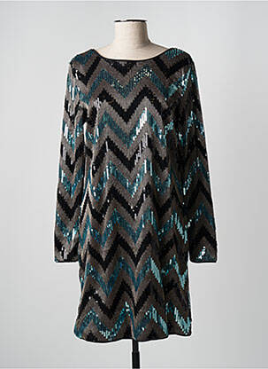 Robe mi-longue bleu VILA femme