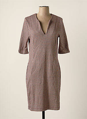 Robe mi-longue rouge LE FABULEUX MARCEL DE BRUXELLES femme