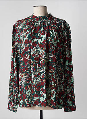 Blouse vert DEUX. BY ELINE DE MUNCK pour femme