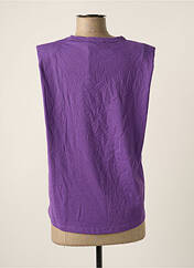 T-shirt violet OGL pour femme seconde vue