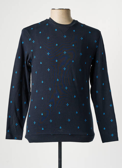 Sweat-shirt bleu ONLY&SONS pour homme