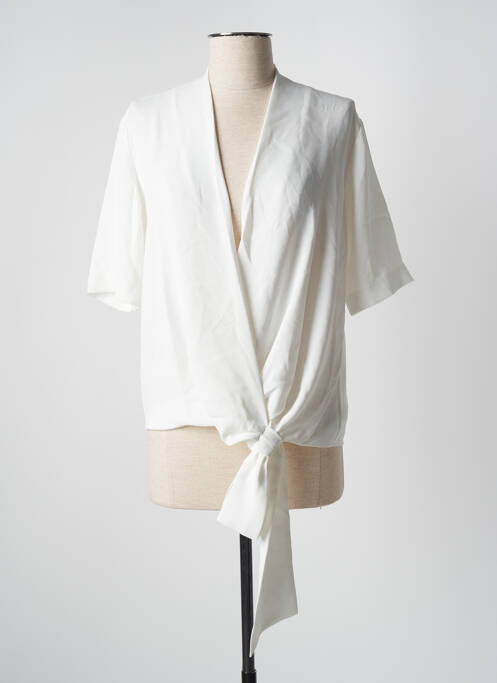 Blouse blanc MANGO pour femme