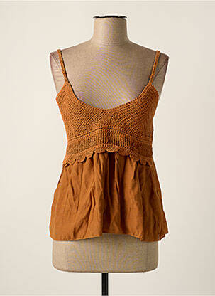 Blouse marron HAILYS femme
