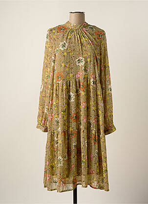 Robe mi-longue vert VERO MODA femme