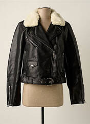 Veste simili cuir noir ONLY pour femme seconde vue