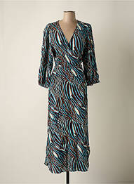 Robe longue bleu ASTRID BLACK LABEL femme