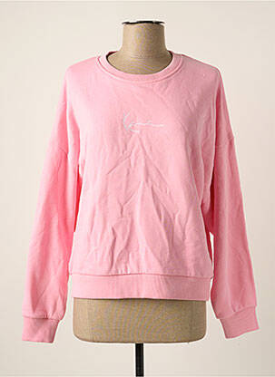Sweat-shirt rose KARL KANI femme