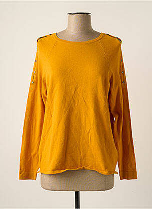 Pull jaune FRANSA femme