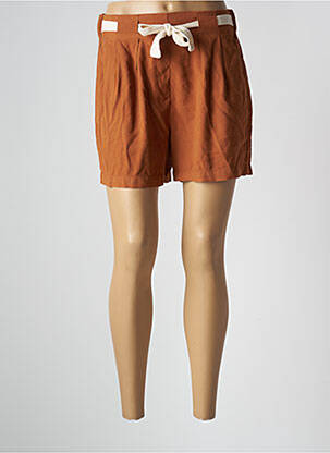 Short marron JACQUELINE DE YONG femme